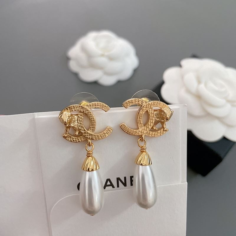 Ch*el earrings